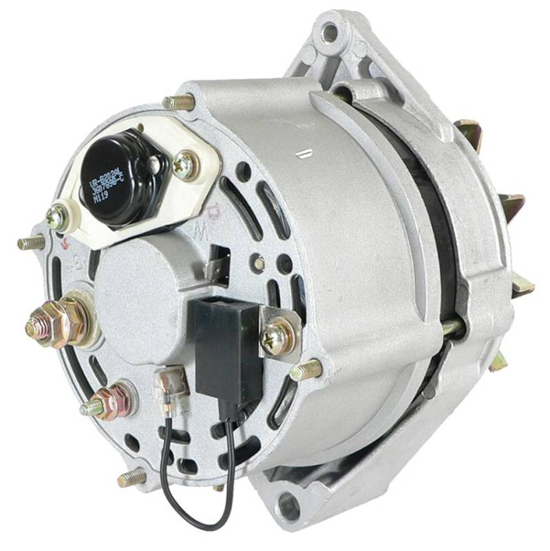 New 12V 55A Alternator Fits John Deere 2950 2955 3040 3050 ... prestolite 8rg3008 24 volt alternator wiring diagram 