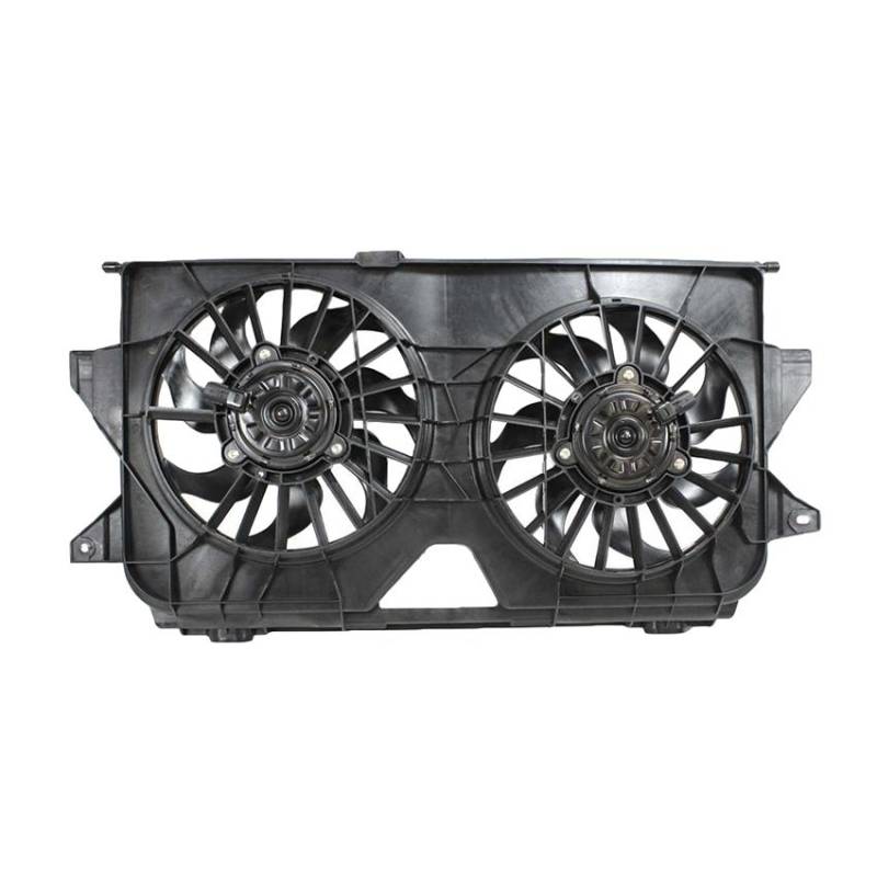 New Dual Radiator And Condenser Fan Fits Chrysler Town & Country 05-07 4677695Aa Ch3115145 2007 Chrysler Town And Country Radiator Fan Not Working