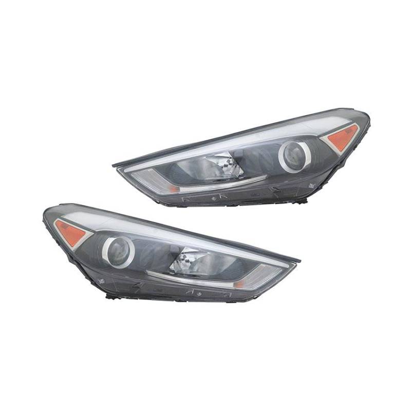 New Headlight Pair Fits Hyundai Tucson Value Edition 2018 92102D3150