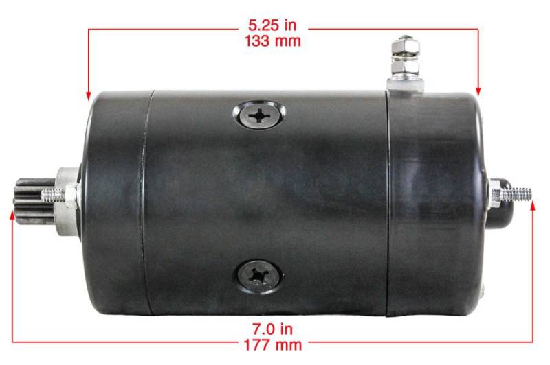 New Starter & Solenoid Harley Davidson Super Glide Low Rider