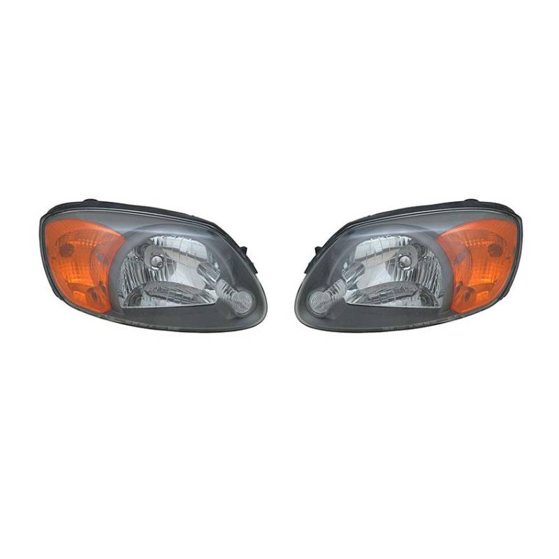 New Head Light Pair Compatible With Hyundai Accent 2004 2005 2006