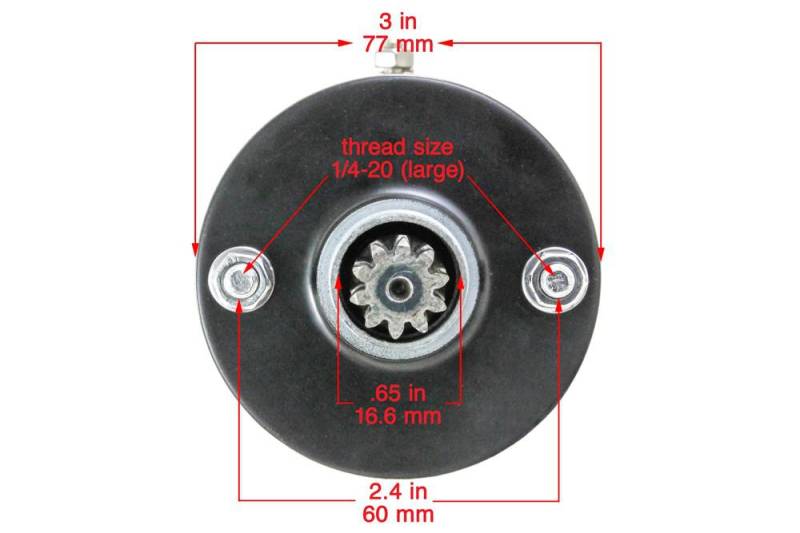 Rareelectrical NEW HIGH TORQUE STARTER COMPATIBLE WITH HARLEY DAVIDSON FLH  ELECTRA GLIDE 1200 1340 31458-66A 3145866A 3158-66C 3145866C 