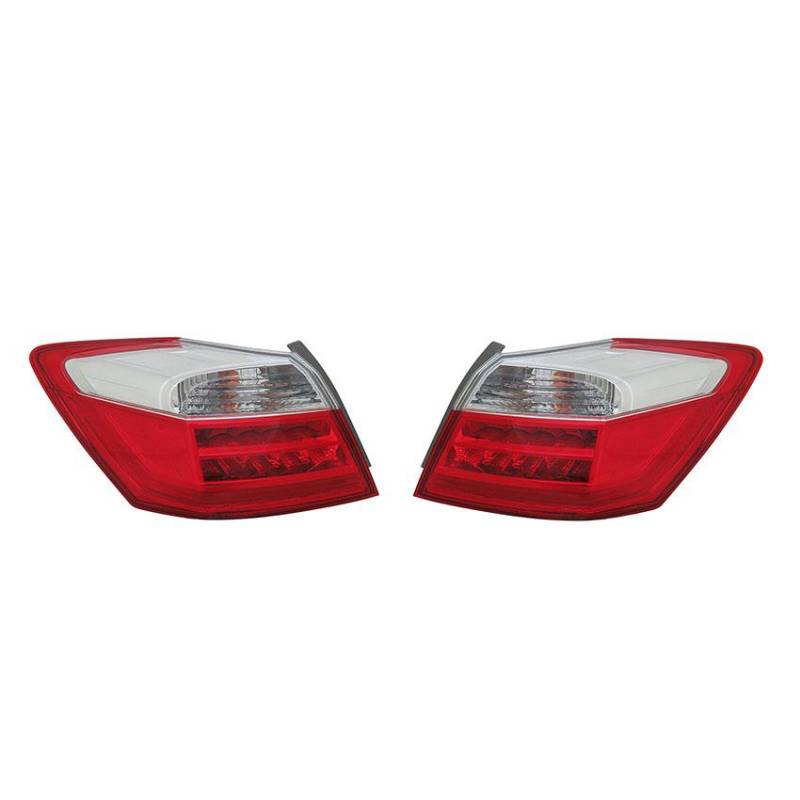 New Pair Outer Tail Light Compatible With Honda Accord Touring 1315