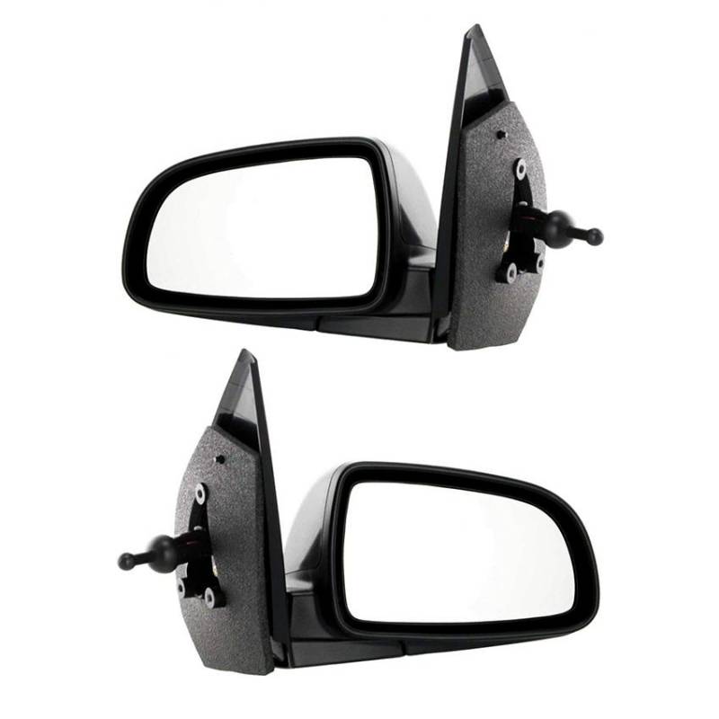 Right Front Mirror Glass For 2007-2011 Chevy Aveo Sedan – Convex, Non-Heated, With Backing Plate – Kool Vue