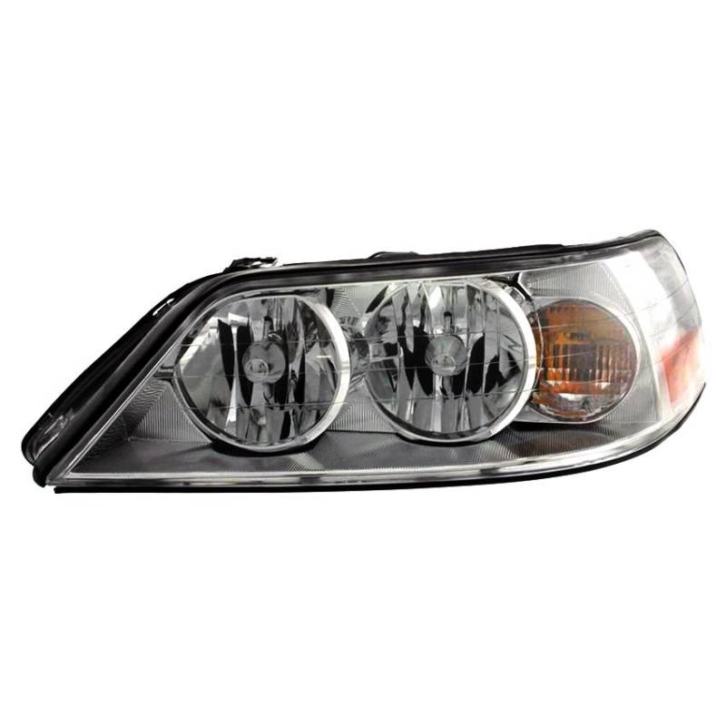 Headlightsdepot Right Passenger Headlight For 2003-2004 Lincoln Town Car Halogen