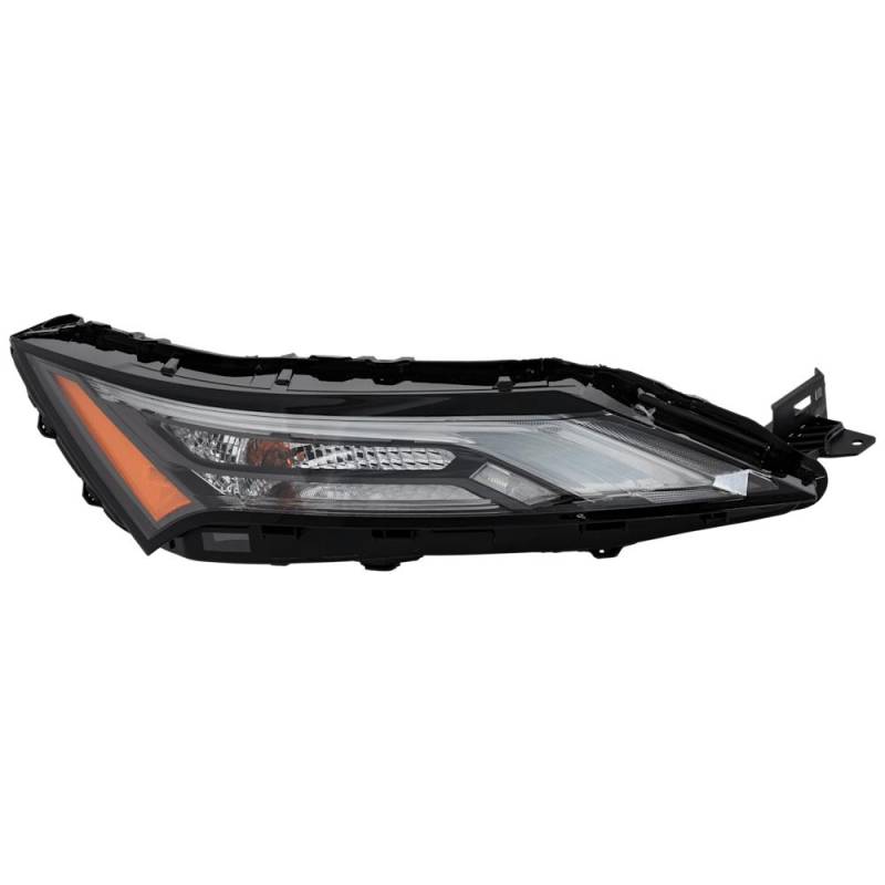 PENSUN Passenger Side LED Headlight – For 2021-2023 Nissan Rogue, Chrome Housing
