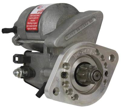 Rareelectrical - New 9T Cw Gear Reduction Starter Motor Compatible With Bolens Iseki Tx1300 Tx1300f G154 G152