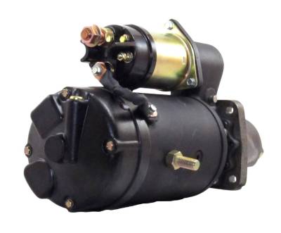 Rareelectrical - New Starter Motor Compatible With John Deere New Holland Combine 10461416 10478957 Se501409
