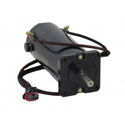 New Salt Spreader Motor Compatible With Western Fisher Sno-Way W-8815 W8115 Complete With Wir