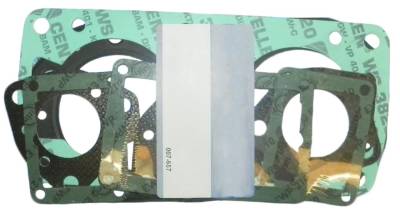 New Top End Gasket Kit Compatible With Kawasaki 91-95 Sc 87-93 Sx 89-96 Ts 86-95 X2 650Cc