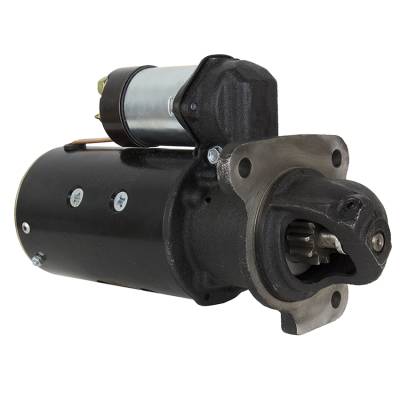 Rareelectrical - New Starter Motor Compatible With Massey Ferguson Tractor Mf-235 Mf-245 Mf-255 Perkins Diesel