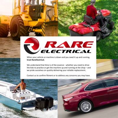 Rareelectrical - New 12V Starter Compatible With Vm Motori Engines 0-001-109-358 0-001-109-357 35-53-2063F