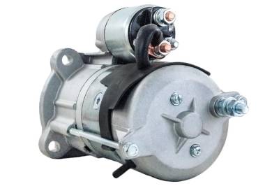Rareelectrical - New Starter Compatible With Massey Ferguson Tractor Mf-8240 Mf-8250 6-451 6-403 378488M2
