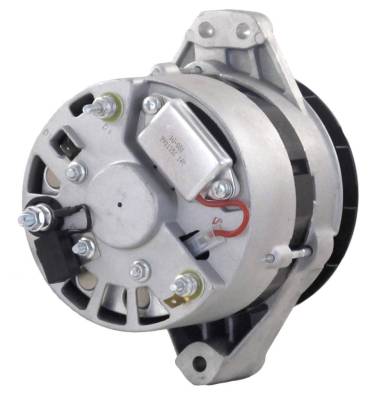 Rareelectrical - New 50A Alternator Compatible With John Deere Ingersoll Rand Air Compressor 185 443-113-516-760