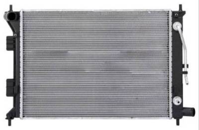 Rareelectrical - New Radiator Assembly Compatible With 2012-2013 Hyundai Elantra L4 1797Cc Sedan 25310-3X101