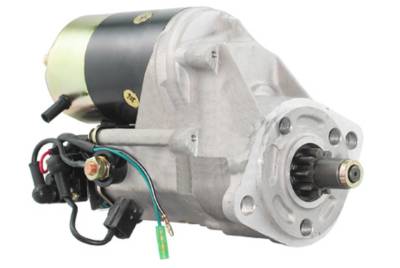 Rareelectrical - 24V Starter Compatible With Hitachi Excavator Ex100-2 Ex100m-2 Ex100 Ex120 Ex150 S25-120A