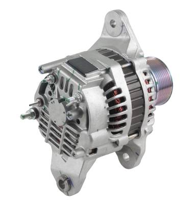 Rareelectrical - 24V 80A OEM Alternator Compatible With Mitsubishi Volvo Engines D11b1 D9a2c D9a2k 3587218