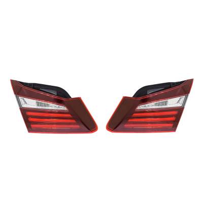 Rareelectrical - New Inner Pair Tail Light Compatible With Honda Accord 2016-2017 Ho2802109 34150-T2a-A21