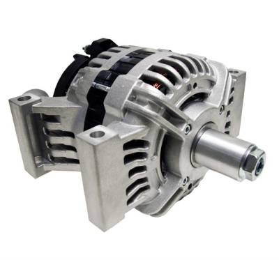 Rareelectrical - New 24 Volts 120 Amps Alternator Compatible With Komatsu Equipment T412091 0124655297 0124655076