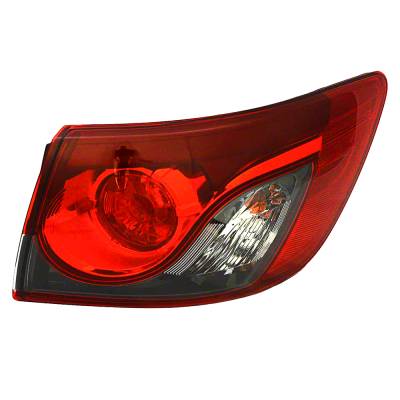 Rareelectrical - New Outer Right Tail Light Compatible With Mazda Cx-9 2013 2014 2015 By Part Numbers Ma2805112