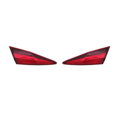 Rareelectrical - New Pair Of Inner Tail Lights Compatible With Honda Civic 2016 Ho2802112 34150-Tba-A01 34155Tbaa01