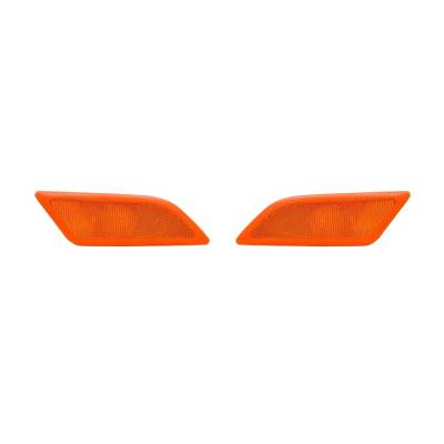Rareelectrical - New Pair Of Side Marker Light Compatible With Mercedes Benz C180 12-15 2049067401 2049067301 204 906