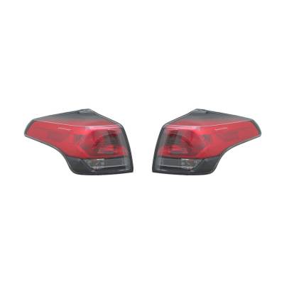 Rareelectrical - New Pair Of Outer Tail Lights Fits Toyota Rav4 Le 2016-17 81550-0R061 To2804128