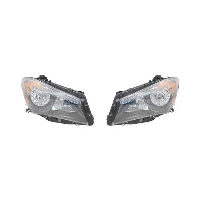 Rareelectrical - New Pair Of Headlights Fits Mercedes Benz Cla250 2014-17 117-820-45-61 Mb2502222