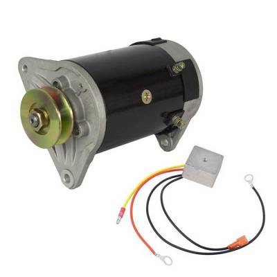Rareelectrical NEW CCW 15A GENERATOR COMPATIBLE WITH INTERNATIONAL LAWN TRACTOR 124 125 126 127 128 129 K-301 S 
