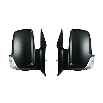 Rareelectrical - New Door Mirror Pair Compatible With Dodge Sprinter 2500 3500 2006-09 68096034Aa 68010094Aa