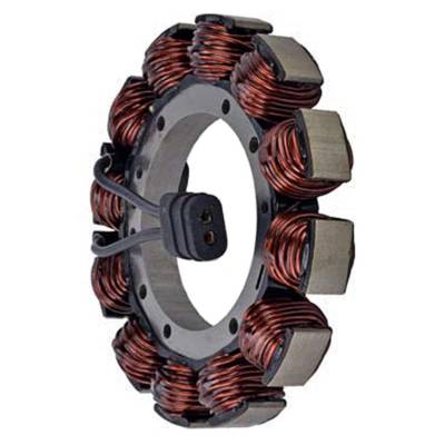 Rareelectrical NEW 12V 22AMP STATOR COMPATIBLE WITH HARLEY DAVIDSON LOW RIDER FXS 1977-1979 1980 29965-75 