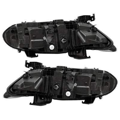 Rareelectrical - New Pair Of Headlight Compatible With Honda Accord Touring Sedan 2018 By Part Number 33100-Tva-A11