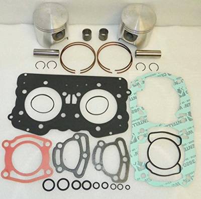 New Platinum 87.91Mm Rebuild Kit Compatible With Sea-Doo Lrv Di 951 2002