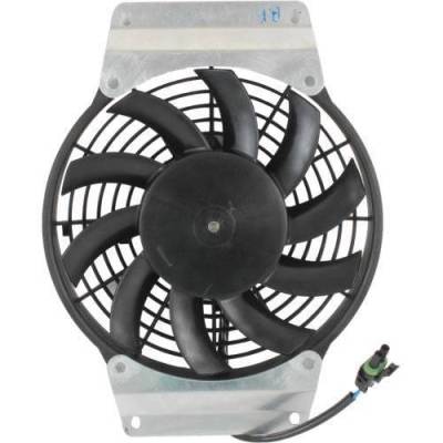 Rareelectrical - New Cooling Fan Motor Fits Assembly 12V Can-Am Outlander 650 Efi 2009-2012 650Cc Rfm0025 Rfm0014