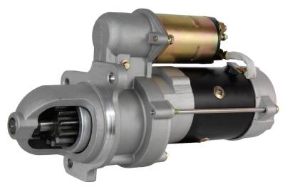 Rareelectrical - New Starter Motor Compatible With Clark Skid Steer Loader 980 Cummins 3.9L 10461449 10465047
