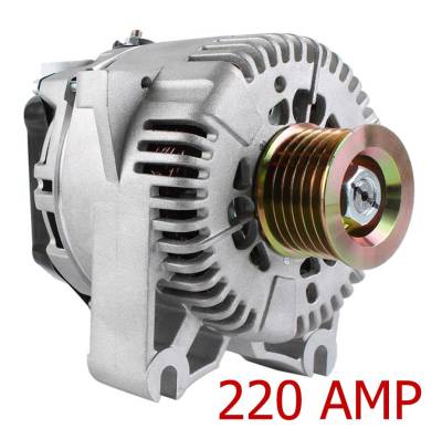 Rareelectrical - New 220A High Amp Alternator Fits Ford Grand Marquis 4.6L 2004 3W1u-10300-Ab