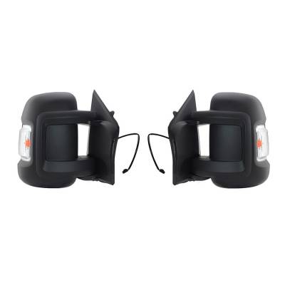 TYC - New Pair Of Door Mirrors Compatible With Ram Promaster 2014-2016 5Ve98jxwad 5Ve99jxwab Ch1320417