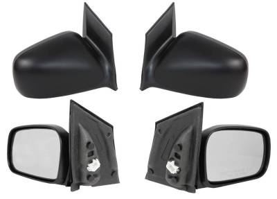 Rareelectrical - New Mirror Set Power Non Heat Compatible With 2008 Honda Civic Coupe Ho1321213 Ho1320213