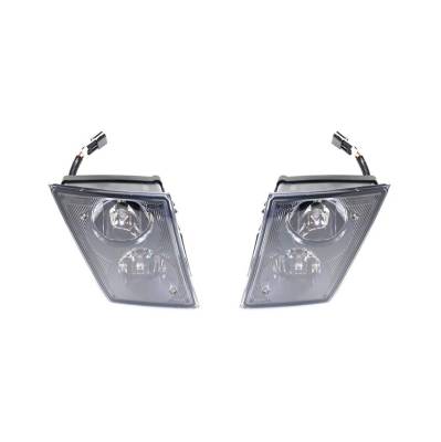 TYC - New Fog Light Pair Fits Volvo Vnl Base Straight Truck 2012-16 With Drl 82793458