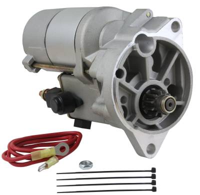 Rareelectrical - New Gear Reduction High Torque Starter Compatible With Lincoln Mark Vii V8 1984-89 E4af-11001-Aa