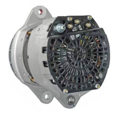 Rareelectrical - New Alternator Compatible With Delco Remy 40Si Type 12V 275Amp J180 Short Hinge 8600279 8600279