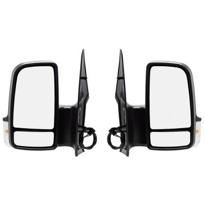 Rareelectrical - New Pair Of Door Mirrors Fits Dodge Sprinter 2500 2006-2009 68010093A 68009995Aa