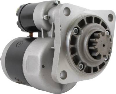 Rareelectrical - New Gear Reduction Starter Compatible With Manitou Ms140 Msi50 Mt1232 Mt1240 Mt1337 Azf4545