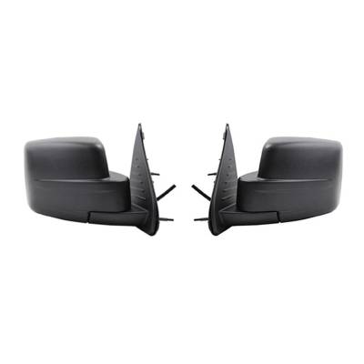 Rareelectrical - New Door Mirror Pair Power Heated Compatible With Jeep Liberty 2008-12 68067152Ac Ch1321371
