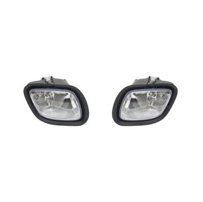 Rareelectrical - New Pair Of Fog Light Compatible With Freightliner Cascadia 125 Straight W/O Drl A0651908001