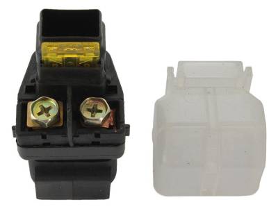 Rareelectrical - New 12V Starter Relay 20A Fuse Compatible With Arctic Cat Atv 400 Dvx 2004-2008 3409-025 3409025