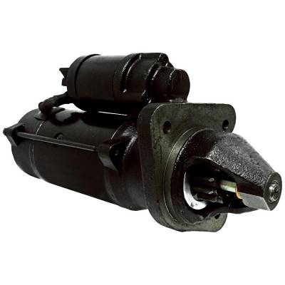 Rareelectrical - New 12V 10 Tooth Starter Compatible With New Holland Ind. Combine Tc5080 2007-2016 By Part Number