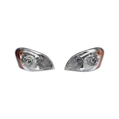 Rareelectrical - New Headlight Pair Fits Freightliner Cascadia 125 Gliders 2008-2015 A0651907002