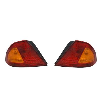 Rareelectrical - New Pair Of Outer Tail Lights Compatible With Toyota Avalon 2000-2002 To2801142 81550-Ac050