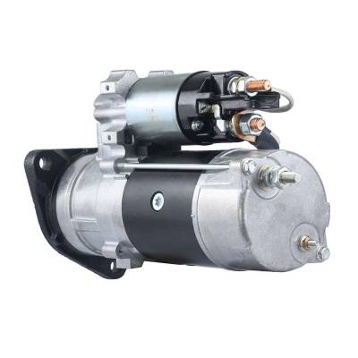 Rareelectrical - New Starter Compatible With Daewoo Doosan Industrial Engine Dl08 652601-7073C 6526017073B